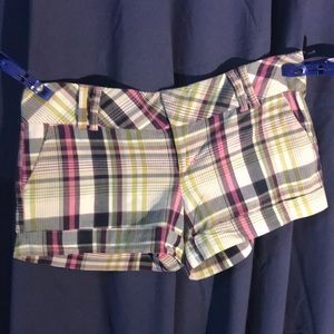 Women’s Plaid  Shorts